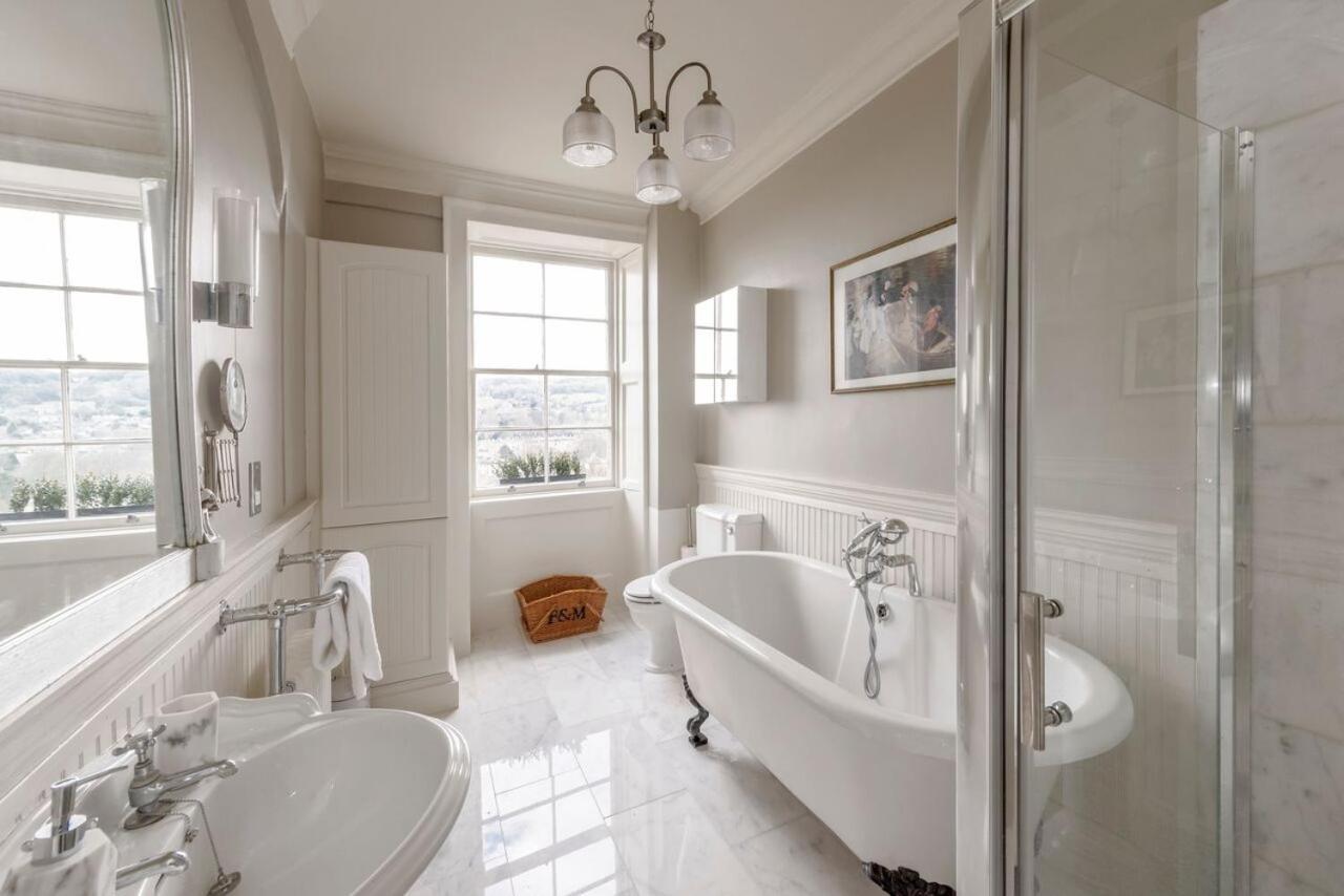 Luxury Two Floor Central Duplex Apartment Free Parking Bath Exterior photo